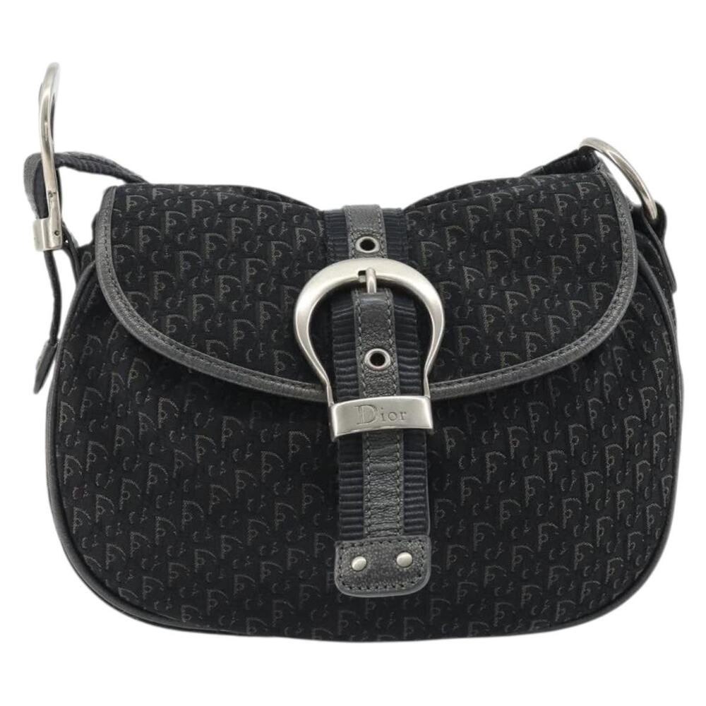 Dior Trotter Shoulder Bag Black